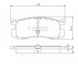 Колодки тормозные дисковые для MAZDA 626(GC,GD,GV) NIPPARTS J3613006 Колодки тормозные дисковые для MAZDA 626(GC,GD,GV) NIPPARTS J3613006 - изображение