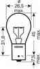 Изображение товара "Лампа накаливания P21W 24В 21Вт OSRAM TRUCKSTAR PRO 7511TSP"