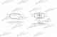 Колодки тормозные дисковые передний для FIAT PUNTO(176,176C,176L,188) / LANCIA Y(840A) PATRON PBP1160 - изображение