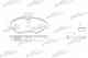 Изображение товара "Колодки тормозные дисковые передний для MERCEDES SPRINTER(906), VIANO(W639), VITO(W639) / VW CRAFTER(2E#,2F#) PATRON PBP1778"