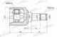 Шарнирный комплект приводного вала PATRON PCV1071 - изображение Изображение товара "Шарнирный комплект приводного вала PATRON PCV1071"