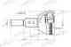 Шарнирный комплект приводного вала PATRON 87-6908 / PCV6908 - изображение Изображение товара "Шарнирный комплект приводного вала PATRON 87-6908 / PCV6908"