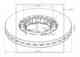 Тормозной диск PE Automotive 066.254-10A - изображение