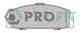 Колодки тормозные дисковые задний для MAZDA 6(GG,GH,GY) PROFIT 5000-1721 - изображение