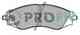 Изображение товара "Колодки тормозные дисковые передний для CHEVROLET EPICA(KL1#) PROFIT 5000-2049"