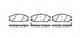Изображение товара "Колодки тормозные дисковые передний для HYUNDAI SANTA FE(SM) / SSANGYONG ACTYON SPORTS(QJ), ACTYON, KYRON, REXTON(GAB#) REMSA 0771.12 / PCA077112"