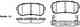 Колодки тормозные дисковые задний для HYUNDAI ACCENT, i20, i30 CW, i30, ix20, ix35 / KIA CEED, PICANTO, PRO CEED, RIO, SPORTAGE REMSA 1209.02 / PCA120902 - изображение