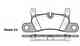 Колодки тормозные дисковые задний для PORSCHE CAYENNE(92A) ROADHOUSE 21379.20 / PSX2137920 - изображение