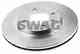 SWAG 32906512 - диск тормозной передний (256х20) 4 отв - изображение