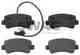 Колодки тормозные дисковые задний для NISSAN NV400 / OPEL MOVANO / RENAULT MASTER(EV,FV,HV,JV,UV) SWAG 60 91 6843 / 25112 Колодки тормозные дисковые задний для NISSAN NV400 / OPEL MOVANO / RENAULT MASTER(EV,FV,HV,JV,UV) SWAG 60 91 6843 / 25112 - изображение