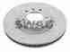 SWAG 62922921 - диск тормозной передний (283х26) 5 отв - изображение