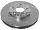 SWAG 81915295 - диск тормозной передний (254, 7х25) 5 отв - изображение