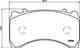 Изображение товара "Колодки тормозные дисковые для MERCEDES ACTROS MP4, ANTOS, AROCS, ECONIC TEXTAR 2924601 / 29246"
