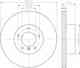 Тормозной диск TEXTAR 98200 1761 / 92176105 - изображение