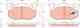 Колодки тормозные дисковые для CITROEN SAXO, XSARA, ZX / PEUGEOT 106, 205, 206, 306, 309 / RENAULT 11, 19, 9, CLIO, MEGANE, SUPER 5, THALIA TRW GDB1305 / 20635 - изображение