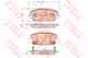 Колодки тормозные дисковые для HYUNDAI GENESIS / KIA OPTIMA TRW GDB3621 / 24915 - изображение