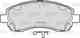 Колодки тормозные дисковые передний для NISSAN TERRANO(WD21) / SUBARU IMPREZA(GC,GD,GF,GFC,GG), LEGACY(BC,BD,BE,BG,BH,BJF) VALEO 598915 - изображение