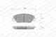 Колодки тормозные дисковые передний для TOYOTA AURIS, PRIUS PLUS, RAV 4 WEEN 151-0022 / 21580 - изображение