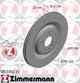 Тормозной диск ZIMMERMANN 100.3362.20 - изображение