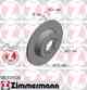 Тормозной диск ZIMMERMANN 100.3371.20 - изображение