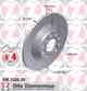 Тормозной диск ZIMMERMANN 100.3320.20 - изображение