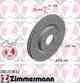 Тормозной диск ZIMMERMANN 200.2518.52 - изображение