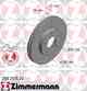 Тормозной диск ZIMMERMANN 200.2515.20 - изображение