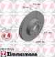 Тормозной диск ZIMMERMANN 230.2373.20 - изображение