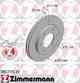 Тормозной диск ZIMMERMANN 380.2172.20 - изображение
