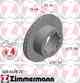 Тормозной диск ZIMMERMANN 400.6478.20 - изображение
