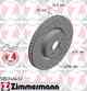 Тормозной диск ZIMMERMANN 530.2464.52 - изображение