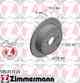 Тормозной диск ZIMMERMANN 590.2577.20 - изображение